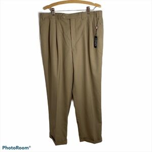 Chaps 100% Wool Men’s Dress Pants NWT 36x32 Pleat